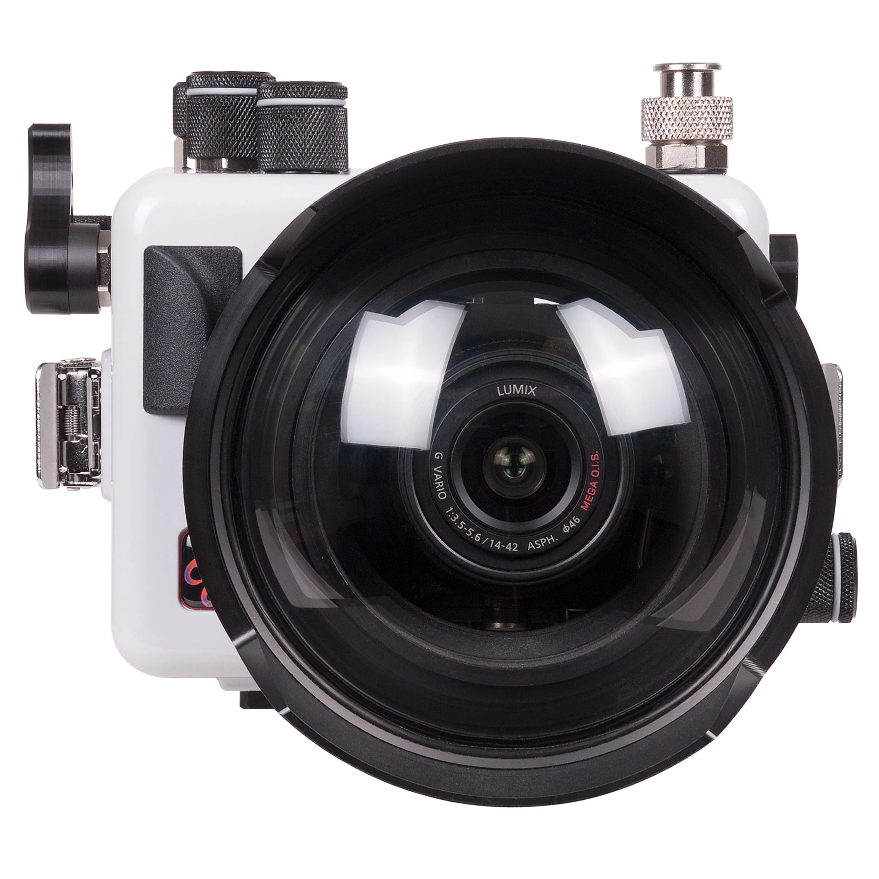200DLM/A Underwater TTL Housing for Panasonic Lumix GX85, GX80, GX7 Mark II Mirrorless Micro Four-Thirds Cameras